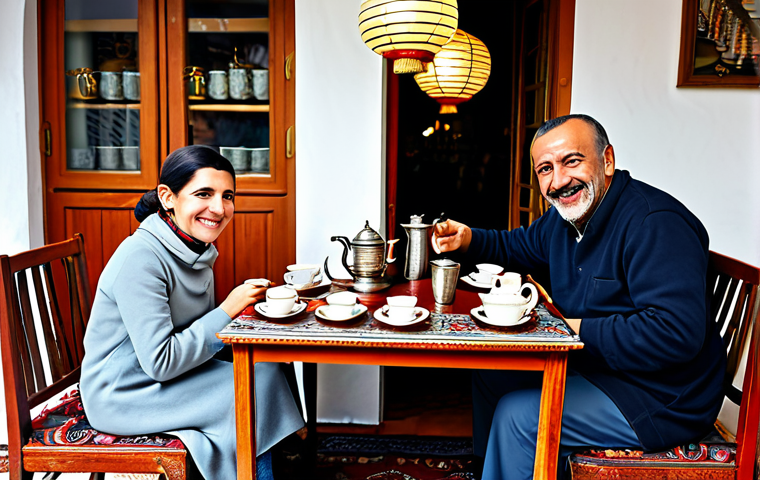 튀르키예에서 쇼핑할 때 협상법 - Turkish Artisan at Work** "A skilled artisan in a traditional workshop in Turkey. He is carefully c...
