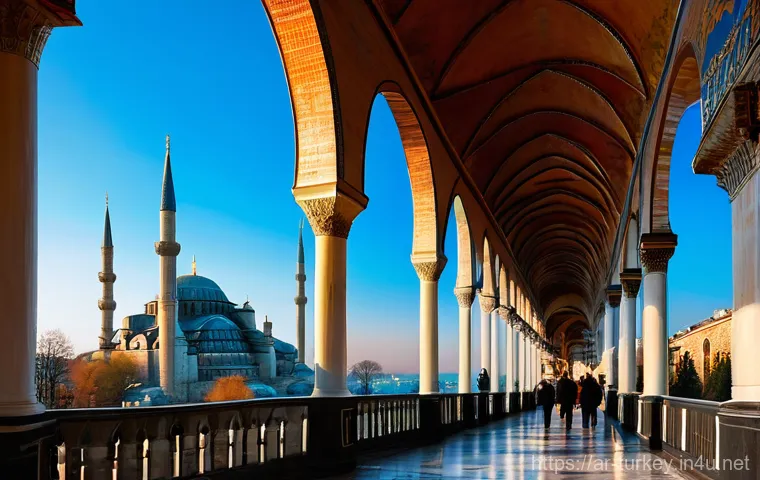 튀르키예 도심 속 역사 유적지 - **Istanbul's Timeless Grandeur:** "A breathtaking panoramic view of Istanbul's historic Sultanahmet ...