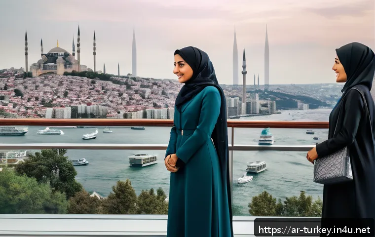 튀르키예 독특한 경제 관련 뉴스 - A dynamic modern office scene in Istanbul showcasing a diverse team of Arab and Turkish professional...